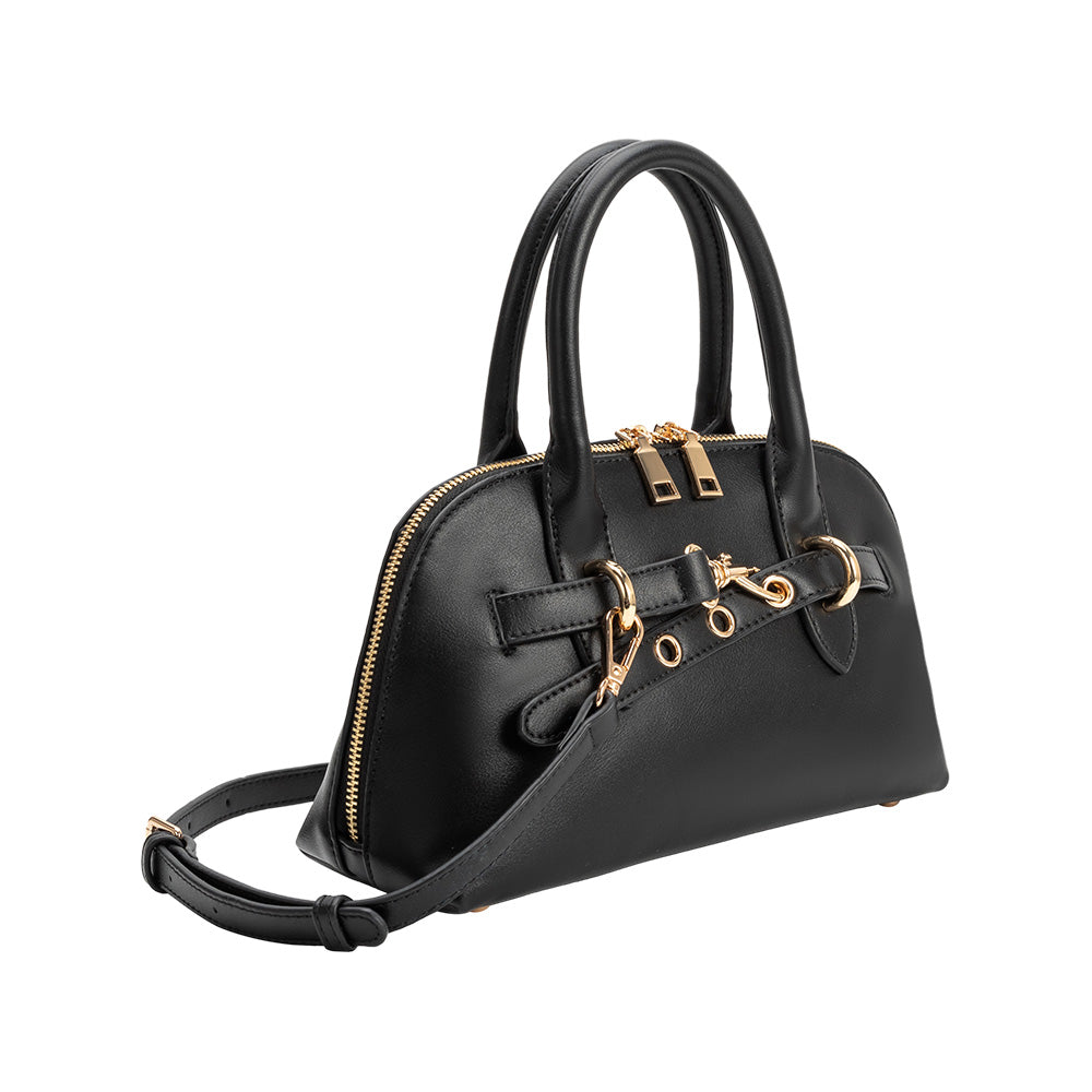 Sac Porté Main Ceinturé Noir Victorine vue du produit 2