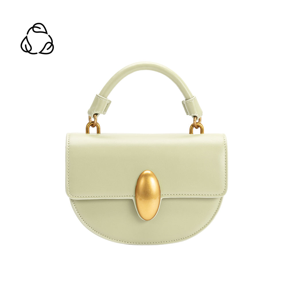 Petit Sac Croissant Vert d'Eau Ernestine vue du produit 1