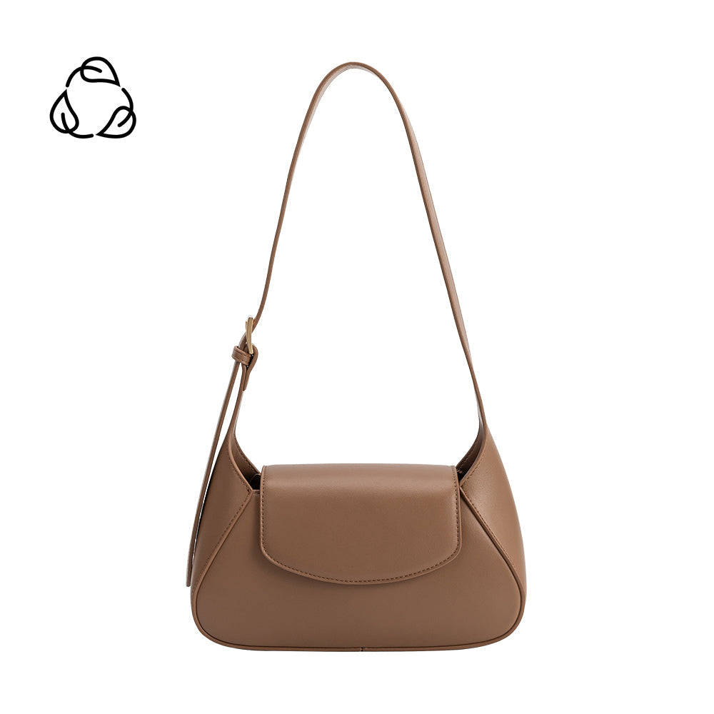 Petit Sac Porté Épaule Épuré Moka Martine vue du produit 1