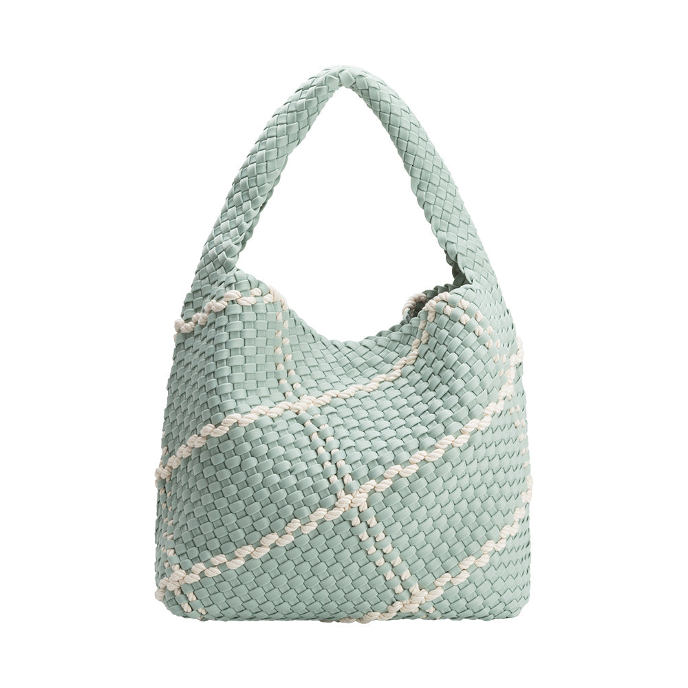 Grand Sac Cabas Nylon Écume Eulalie vue du produit 3