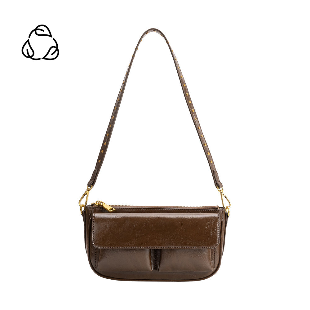 Sac Bandoulière Deux Sangles Café Florence vue du produit 1