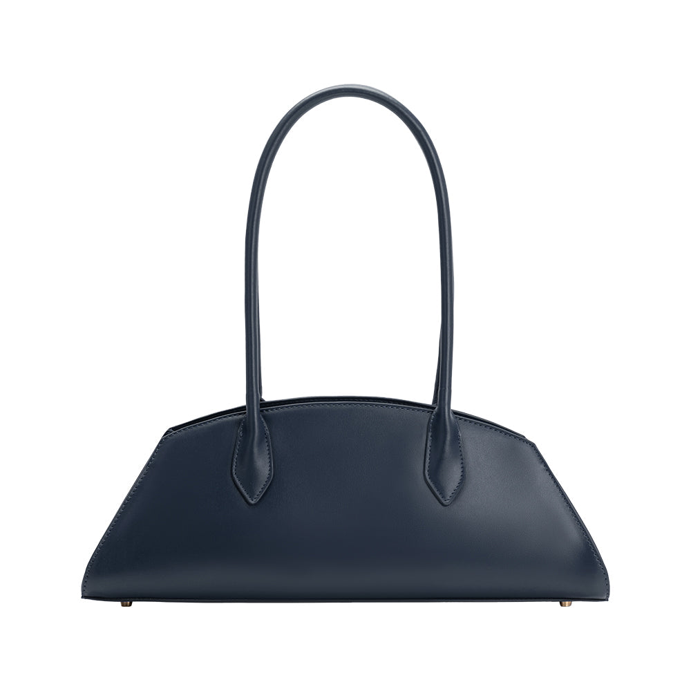Sac Porté Épaule Ligne Sculptée Marine Ninon vue du produit 1