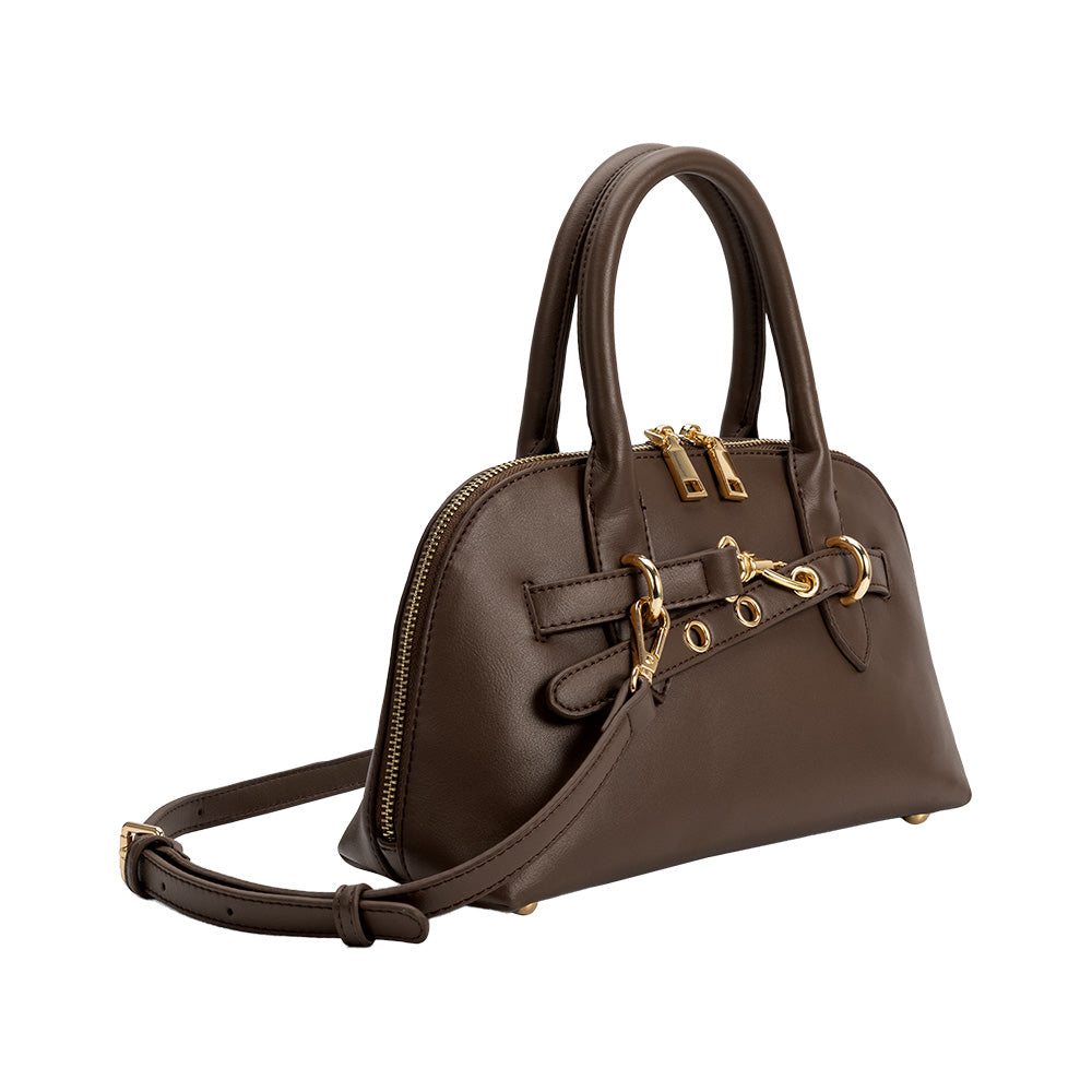 Sac Porté Main Ceinturé Café Colombe vue du produit 2