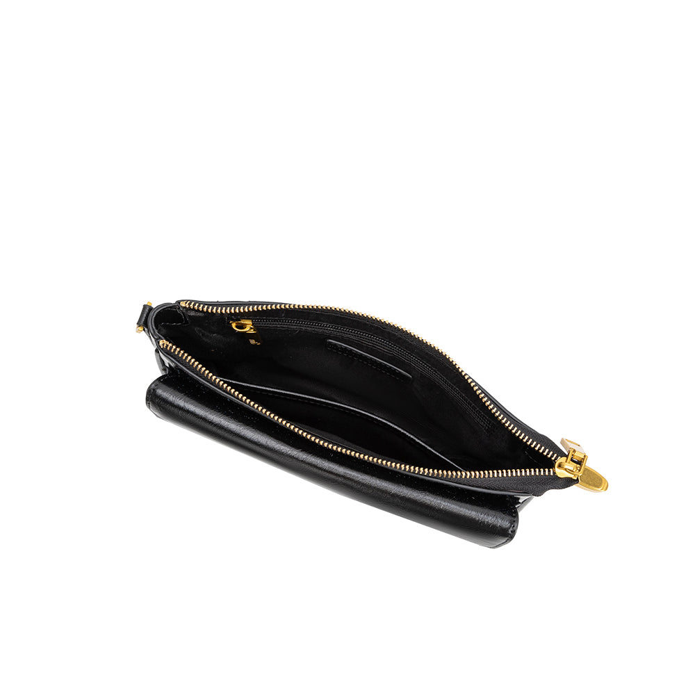 Sac Bandoulière Deux Sangles Noir Rosalie vue du produit 4
