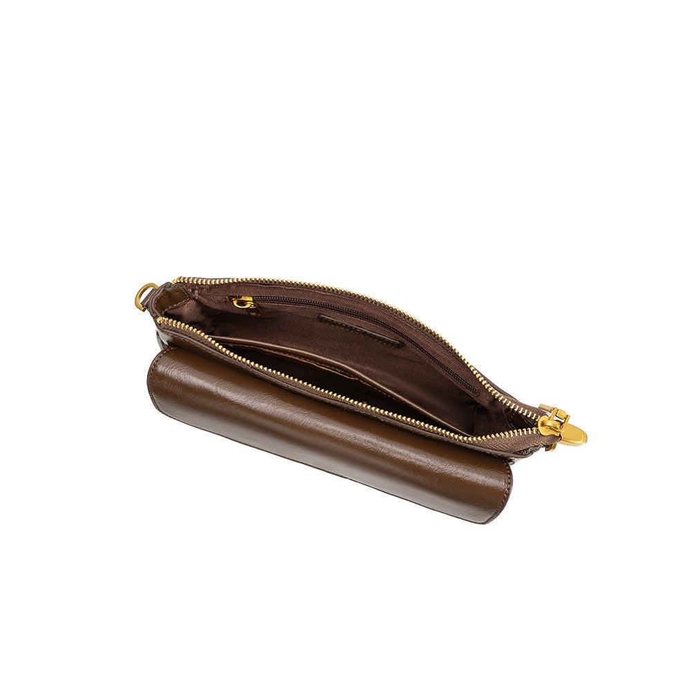 Sac Bandoulière Deux Sangles Café Florence vue du produit 4