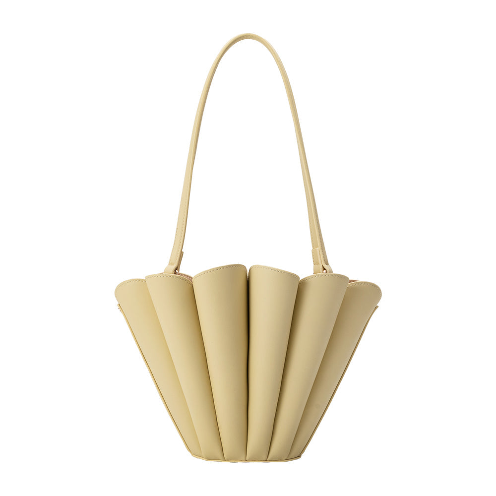 Sac Seau Coquillage Jaune Yolande vue du produit 3