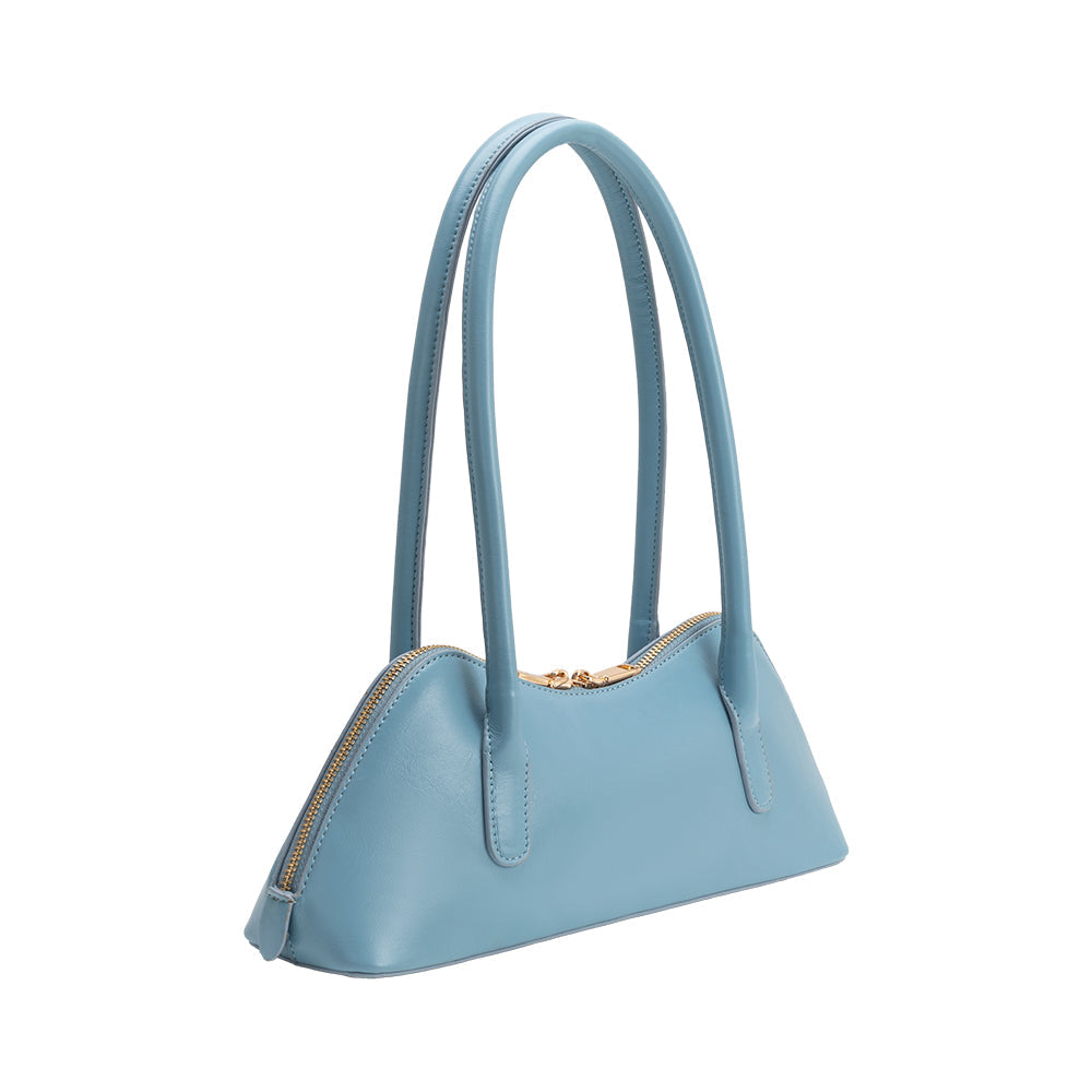 Sac Baguette Double Anse Bleu Marcelle vue du produit 2