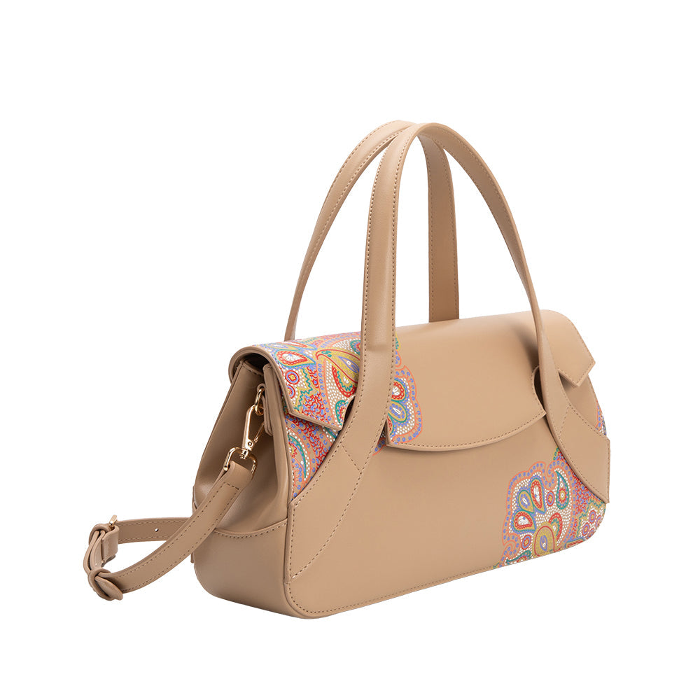 Sac à Rabat Imprimé Cachemire Fauve Octavie vue du produit 2