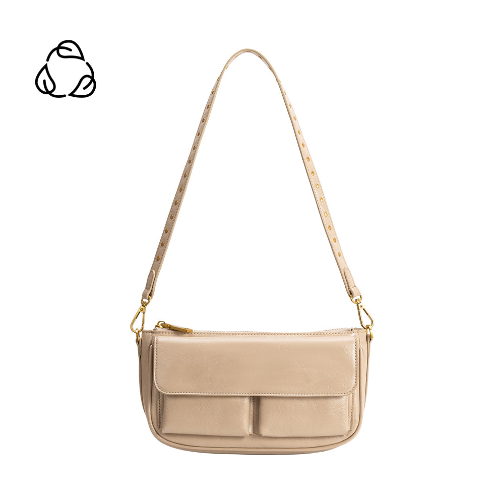 Sac Bandoulière Deux Sangles Grège Éléonore vue du produit 1