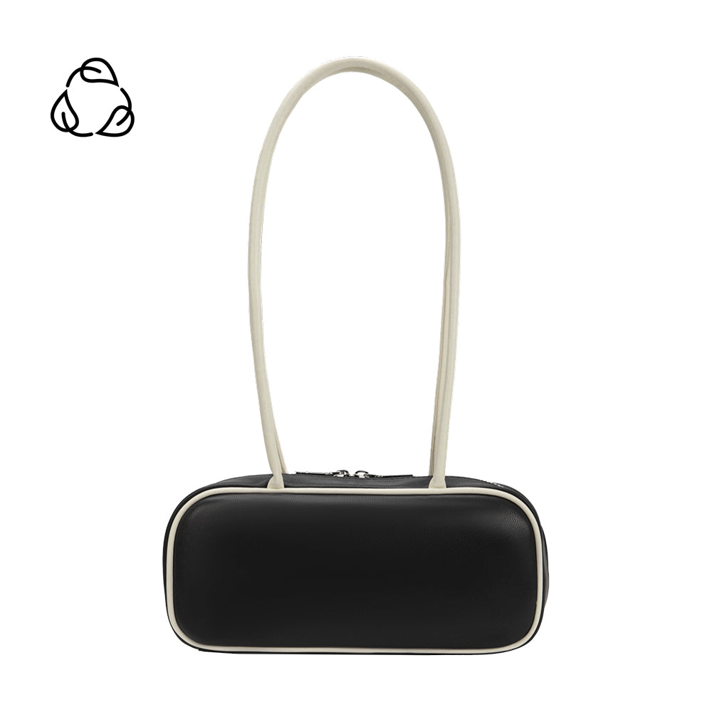 Sac Porté Épaule Ligne Cubique Noir Marguerite vue du produit 1