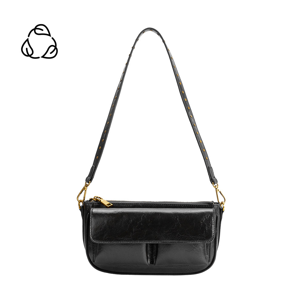 Sac Bandoulière Deux Sangles Noir Rosalie vue du produit 1