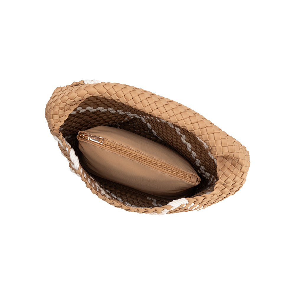 Grand Sac Cabas Nylon Sable Garance vue du produit 5