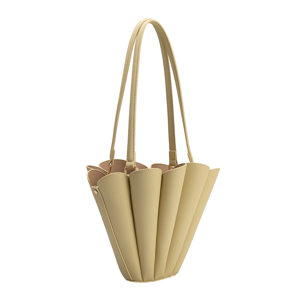 Sac Seau Coquillage Jaune Yolande vue du produit 2