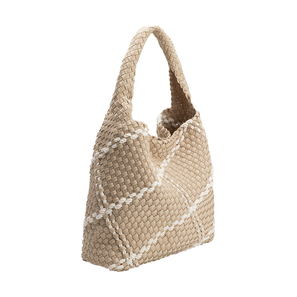Grand Sac Cabas Nylon Amande Yvette vue du produit 2