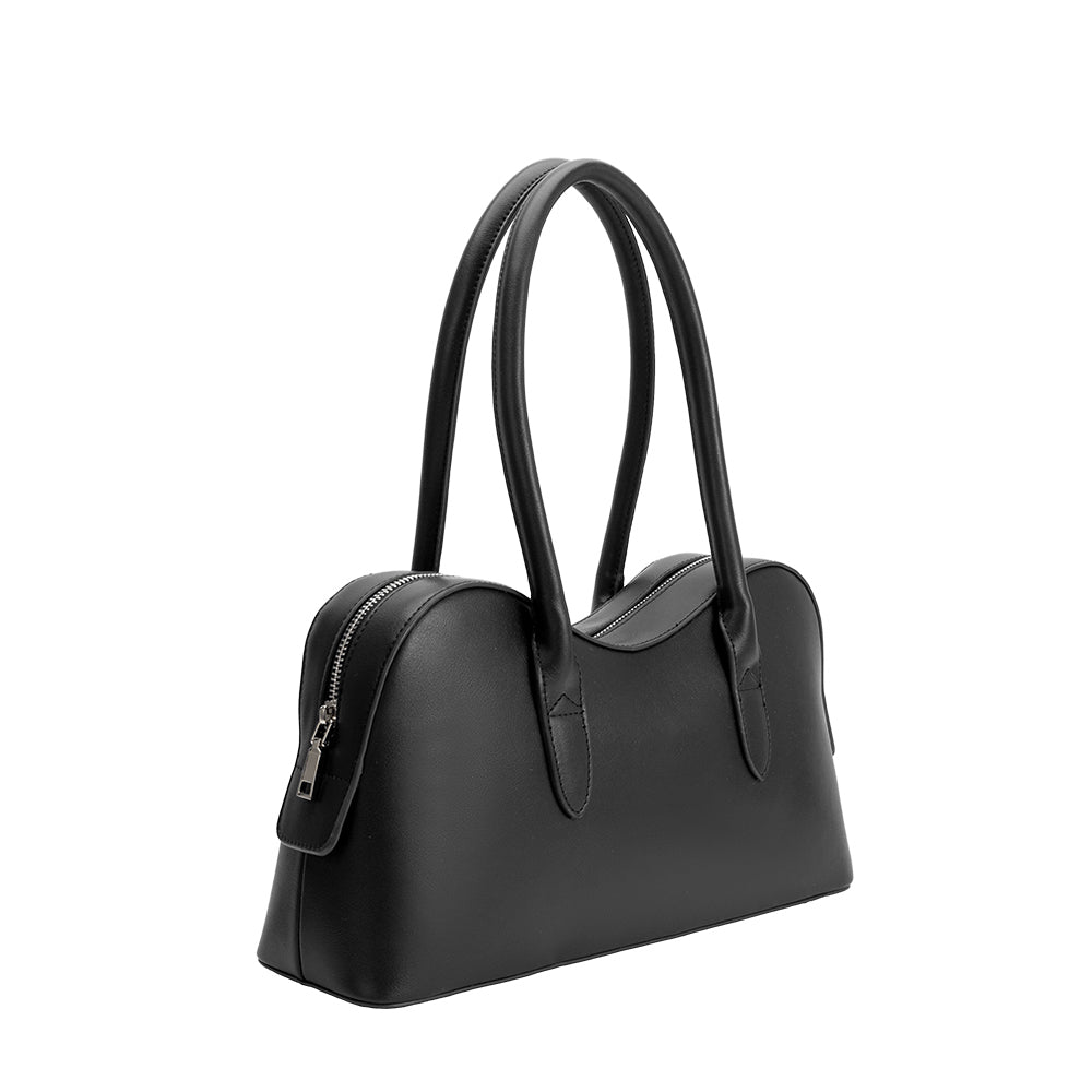 Sac Porté Épaule Ligne Courbe Noir Apolline vue du produit 2