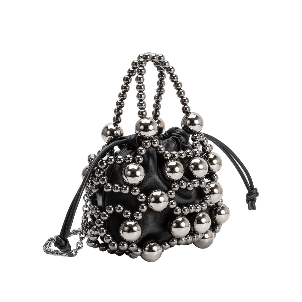 Sac Cage Perlé Noir Berthe vue du produit 2