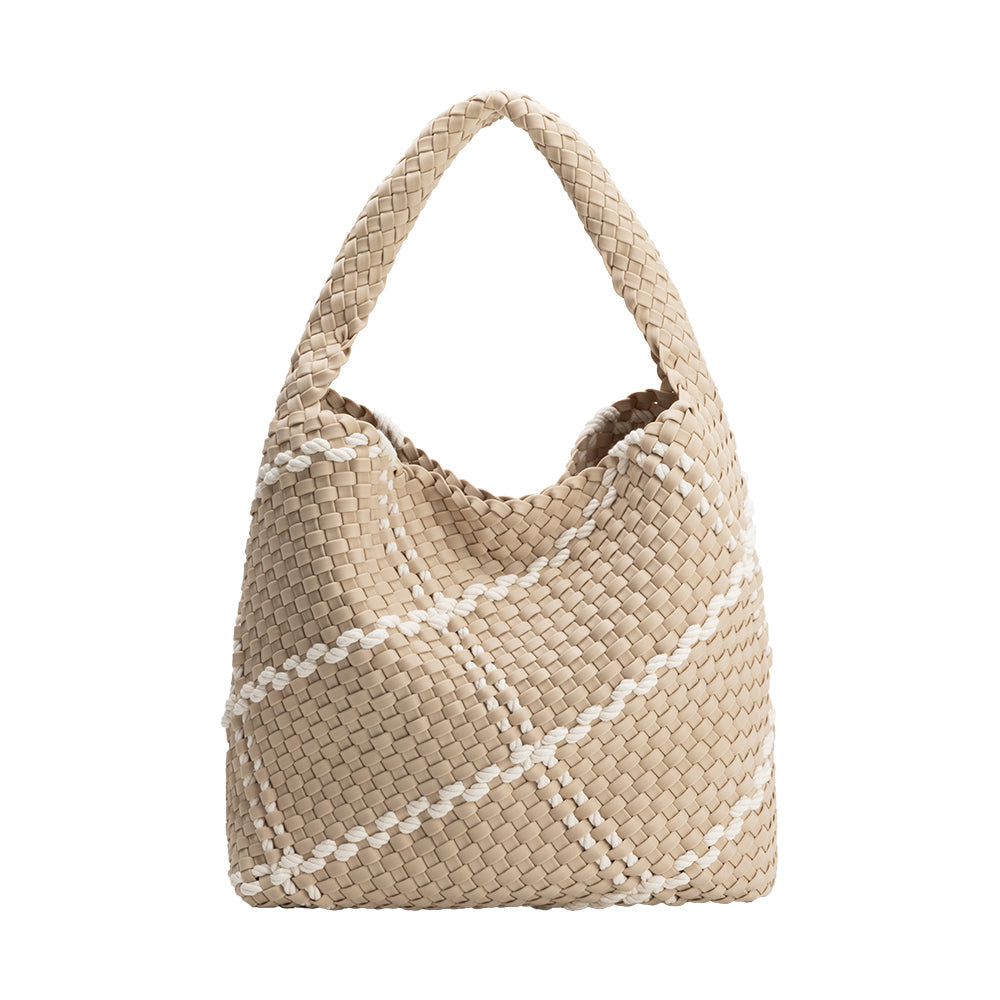 Grand Sac Cabas Nylon Amande Yvette vue du produit 1