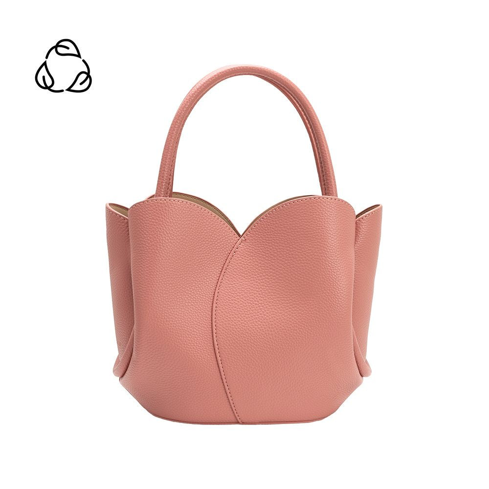 Sac à Main Tulipe Grainé Rose Brigitte vue du produit 1