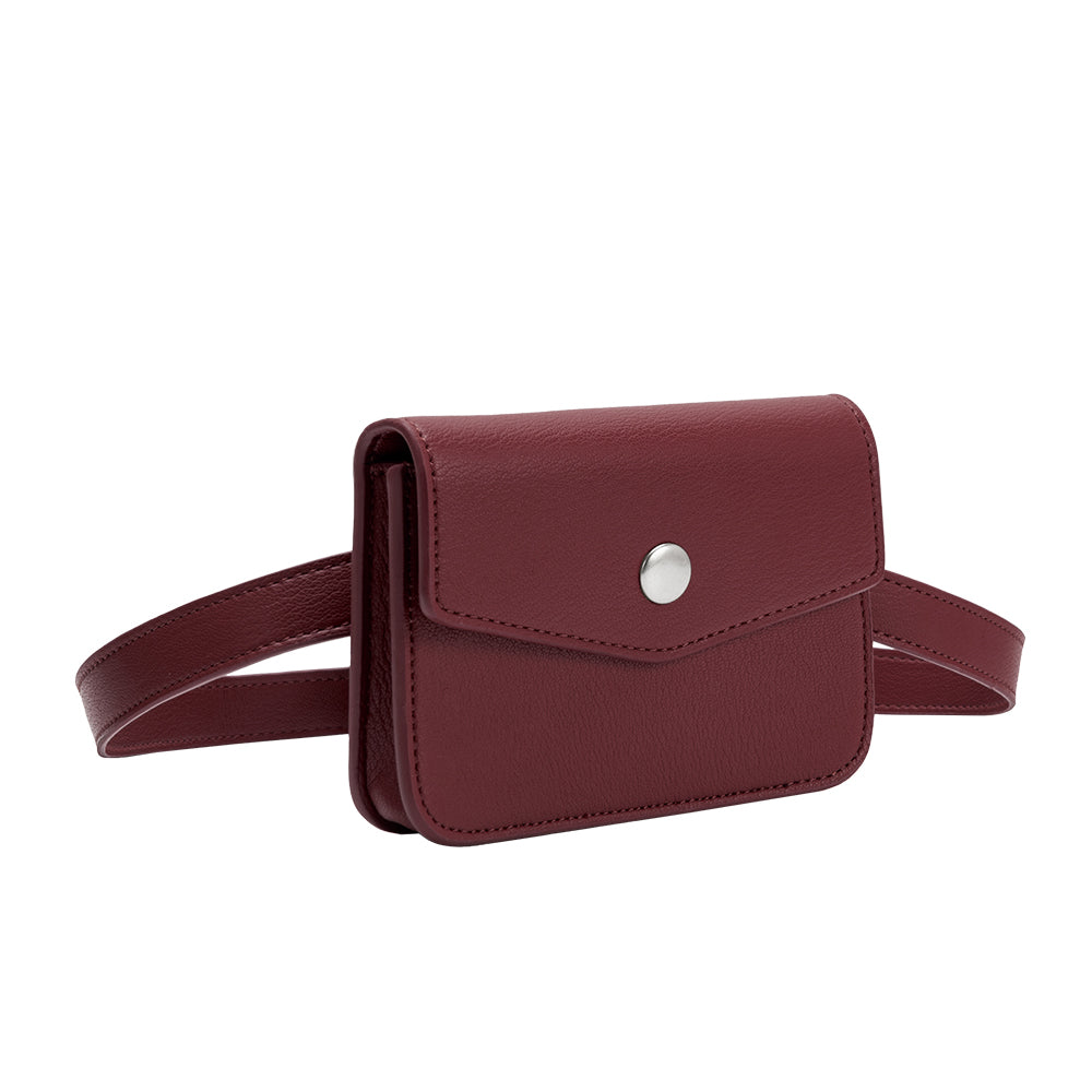 Sac Banane Compact Bordeaux Hermance vue du produit 2