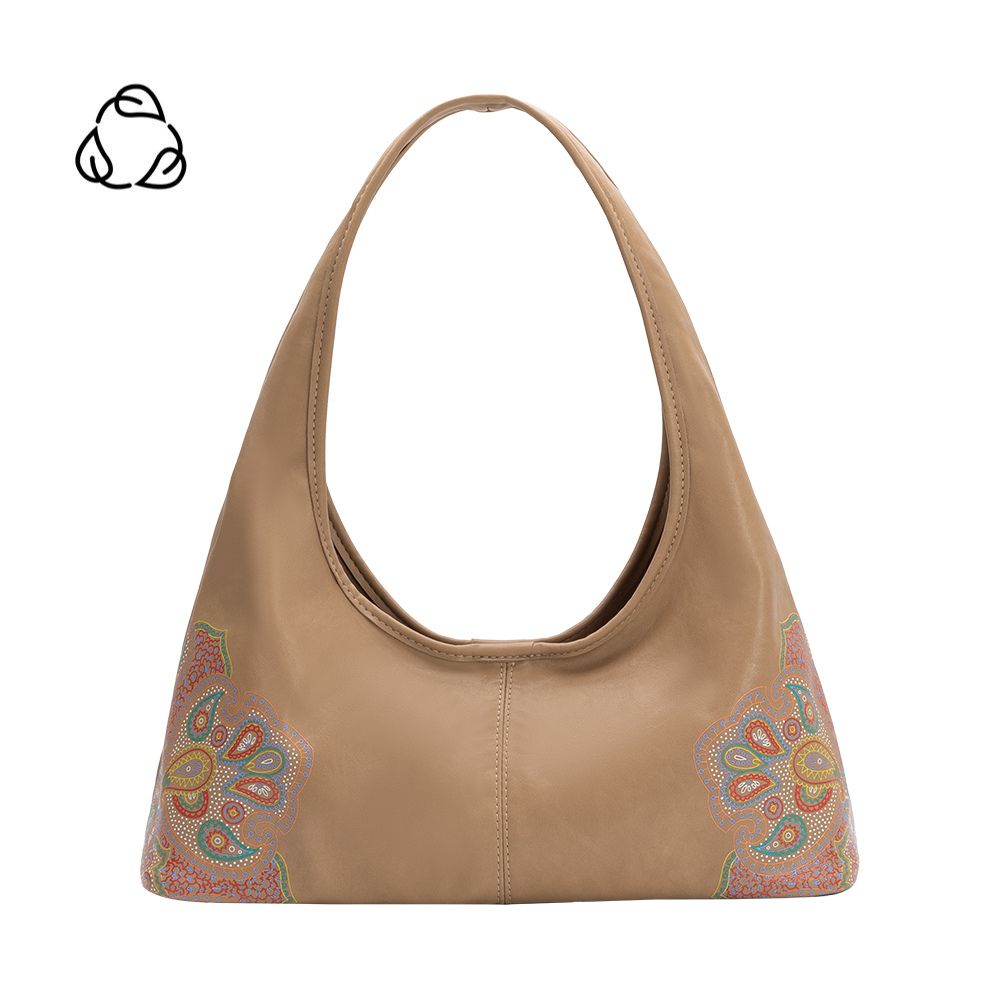 Sac Besace Imprimé Cachemire Fauve Béatrice vue du produit 1