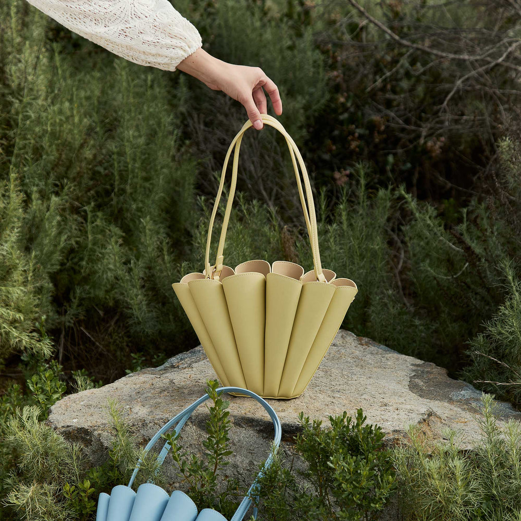Sac Seau Coquillage Jaune Yolande vue du produit 9