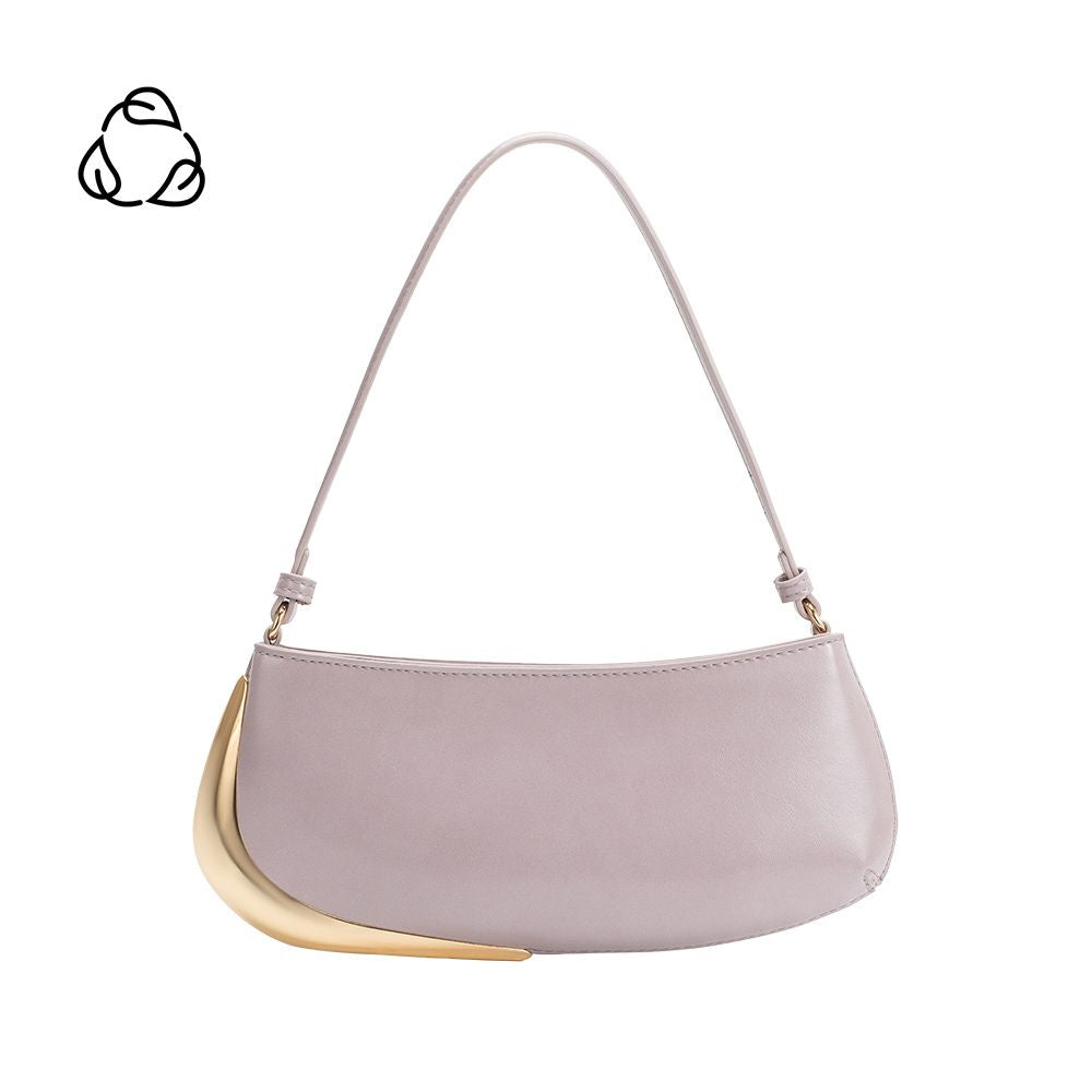 Sac Plat Détail Métal Lilas Camille vue du produit 1