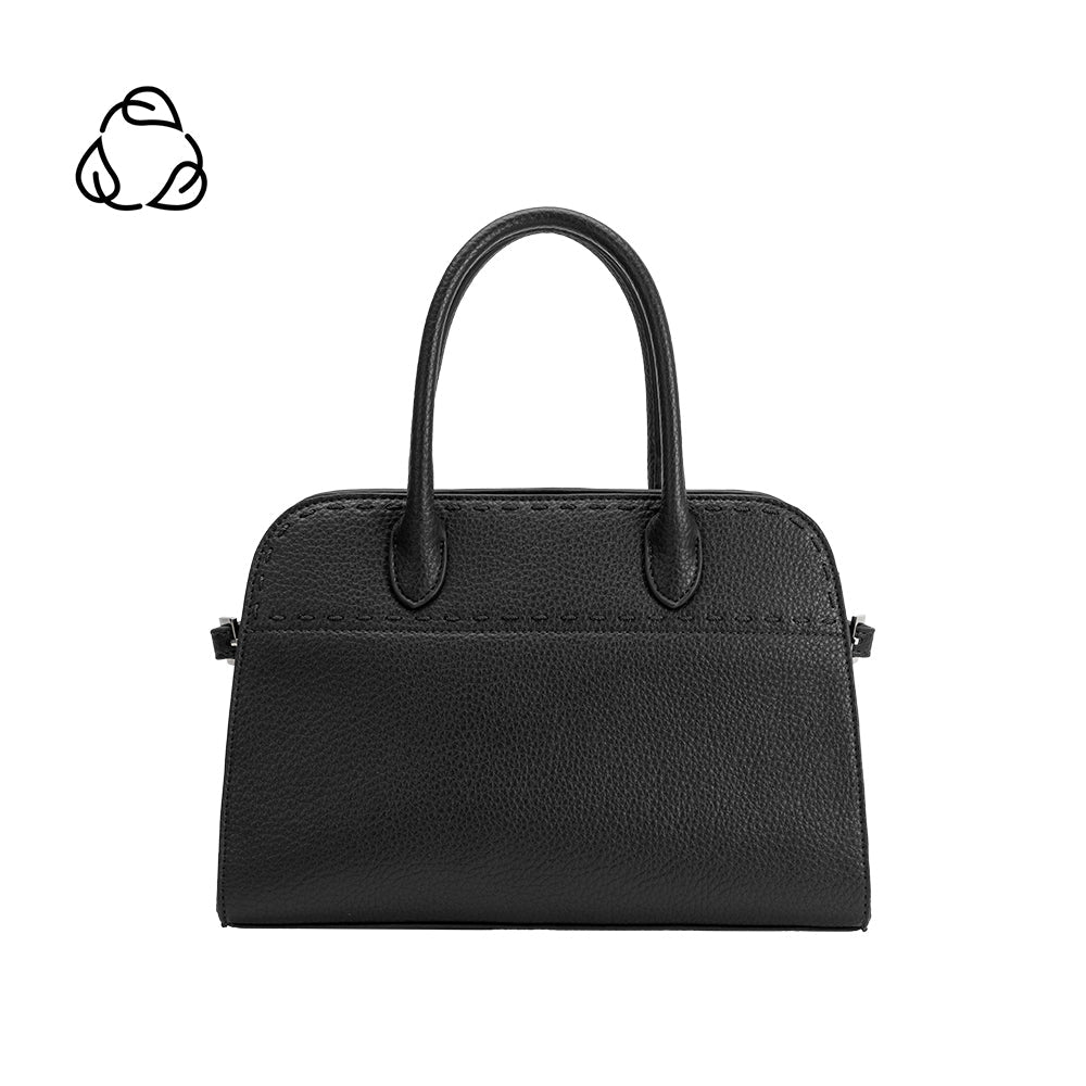 Sac Porté Main Trois Compartiments Noir Albertine vue du produit 1