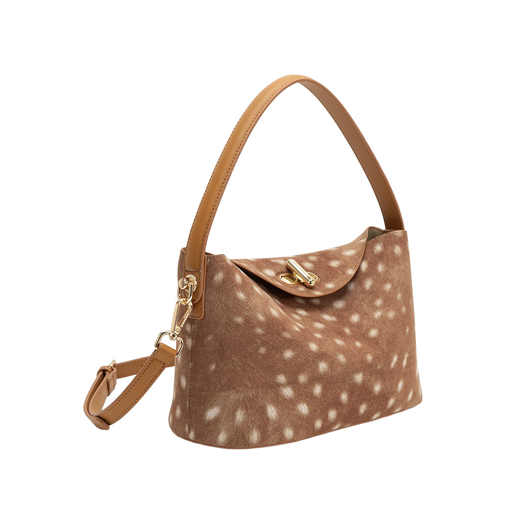 Sac Porté Main Imprimé Faon Alix vue du produit 2