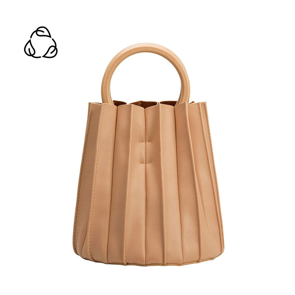 Sac Seau Plissé Accordéon Fauve Adèle vue du produit 1