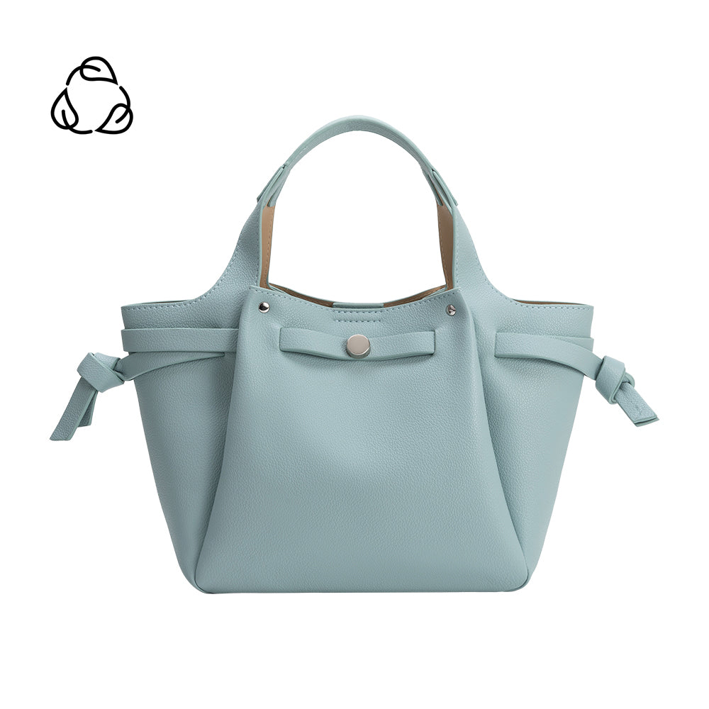 Sac Porté Main Boucle et Bouton Ciel Jacinthe vue du produit 1