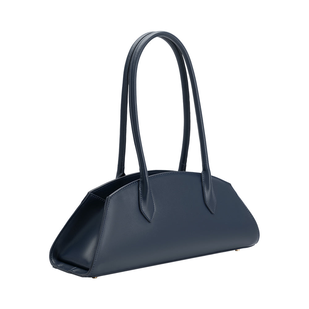 Sac Porté Épaule Ligne Sculptée Marine Ninon vue du produit 2