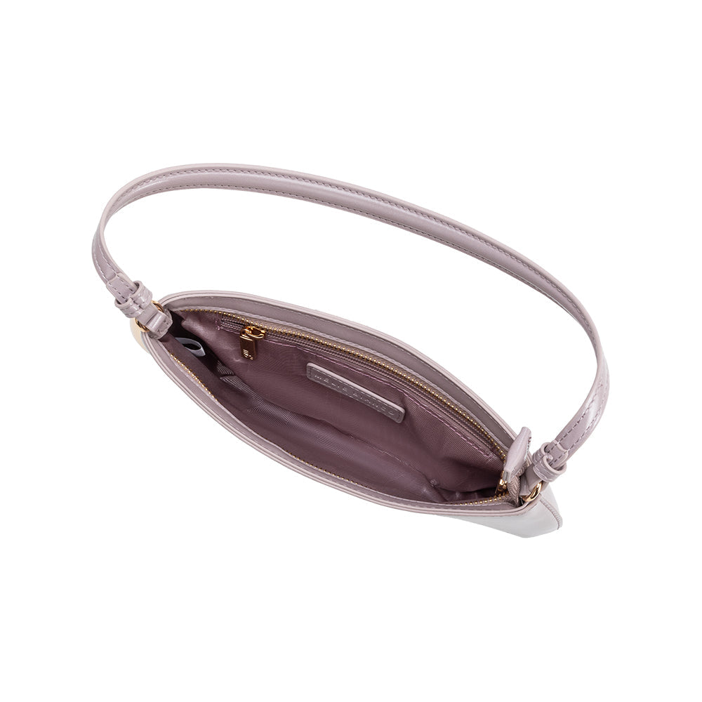 Sac Plat Détail Métal Lilas Camille vue du produit 4