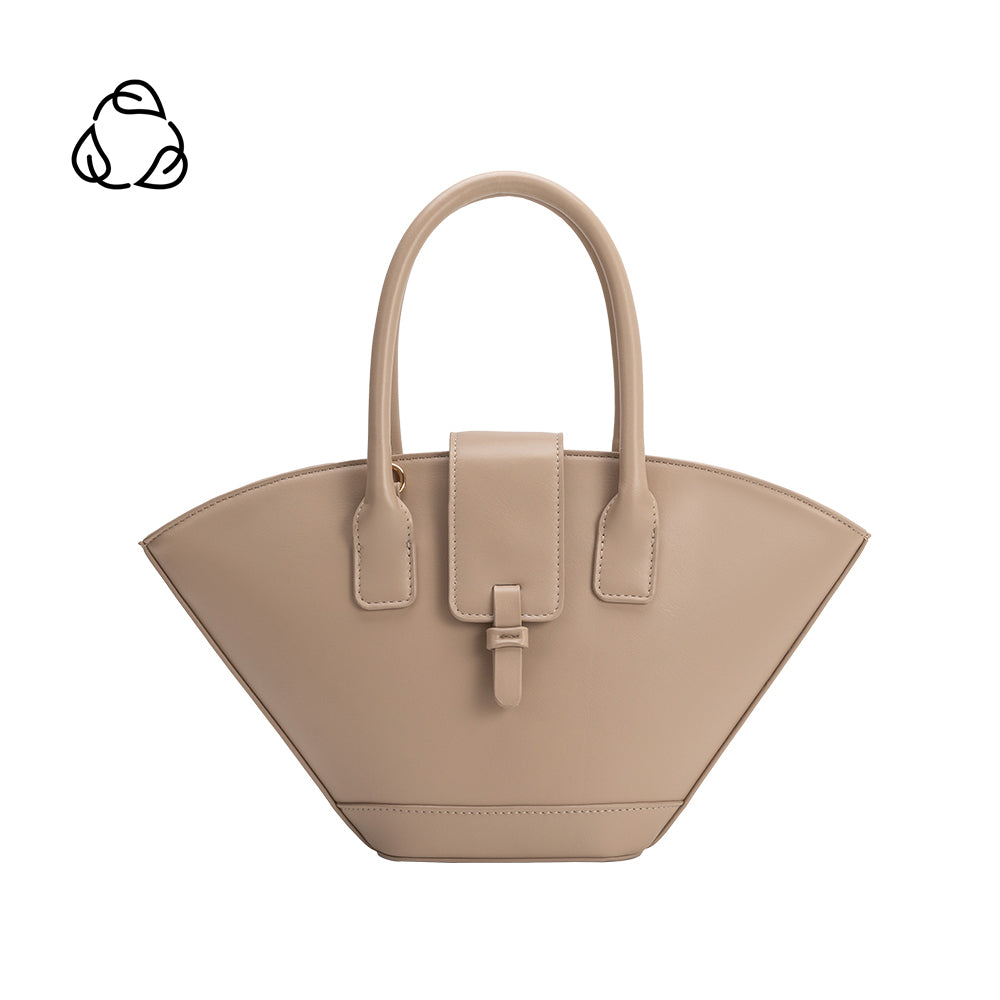 Sac Éventail Double Anse Nude Ombeline vue du produit 1