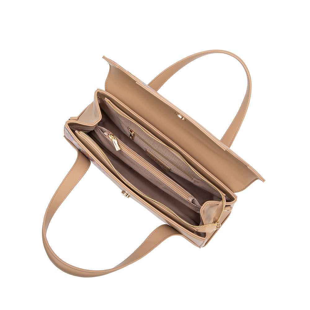 Sac à Rabat Imprimé Cachemire Fauve Octavie vue du produit 4