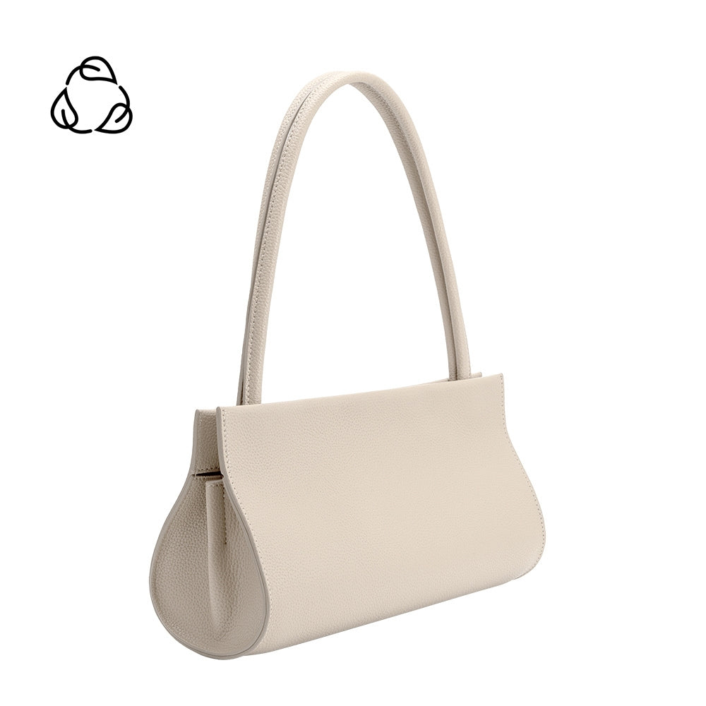 Sac Porté Épaule Base Courbe Grainé Écru Chantal vue du produit 1