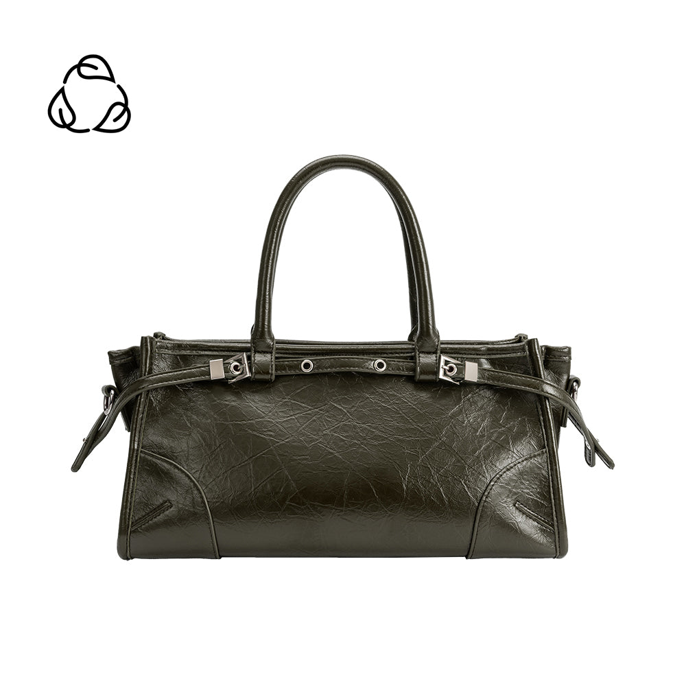 Sac Porté Main Froissé Olive Désirée vue du produit 1