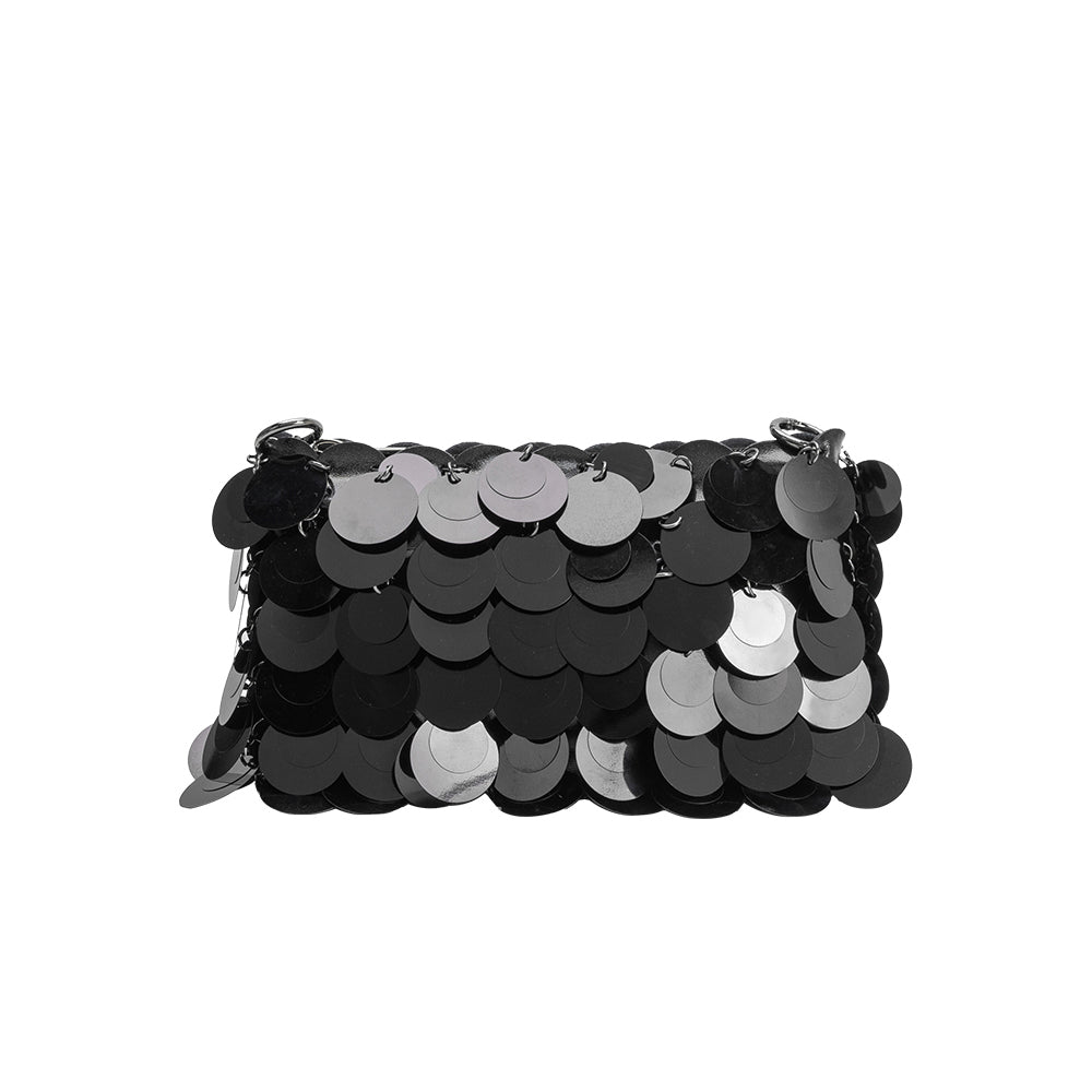 Pochette Bandoulière Sequins Noir Aurore vue du produit 1