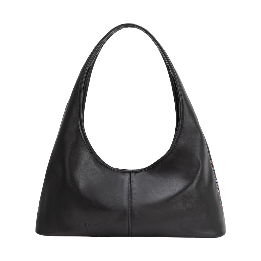 Sac Besace Imprimé Cachemire Noir Émeline vue du produit 3