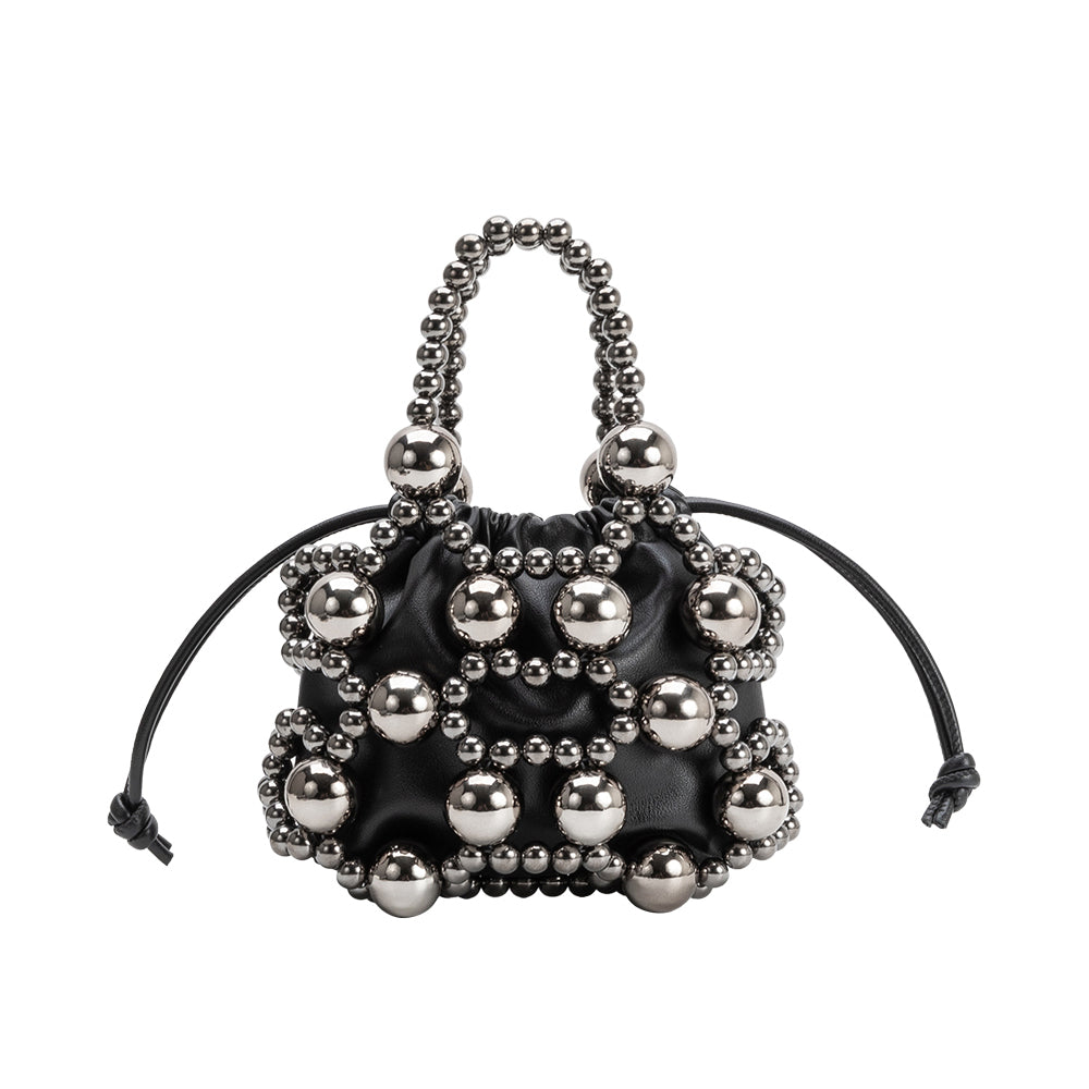 Sac Cage Perlé Noir Berthe vue du produit 1