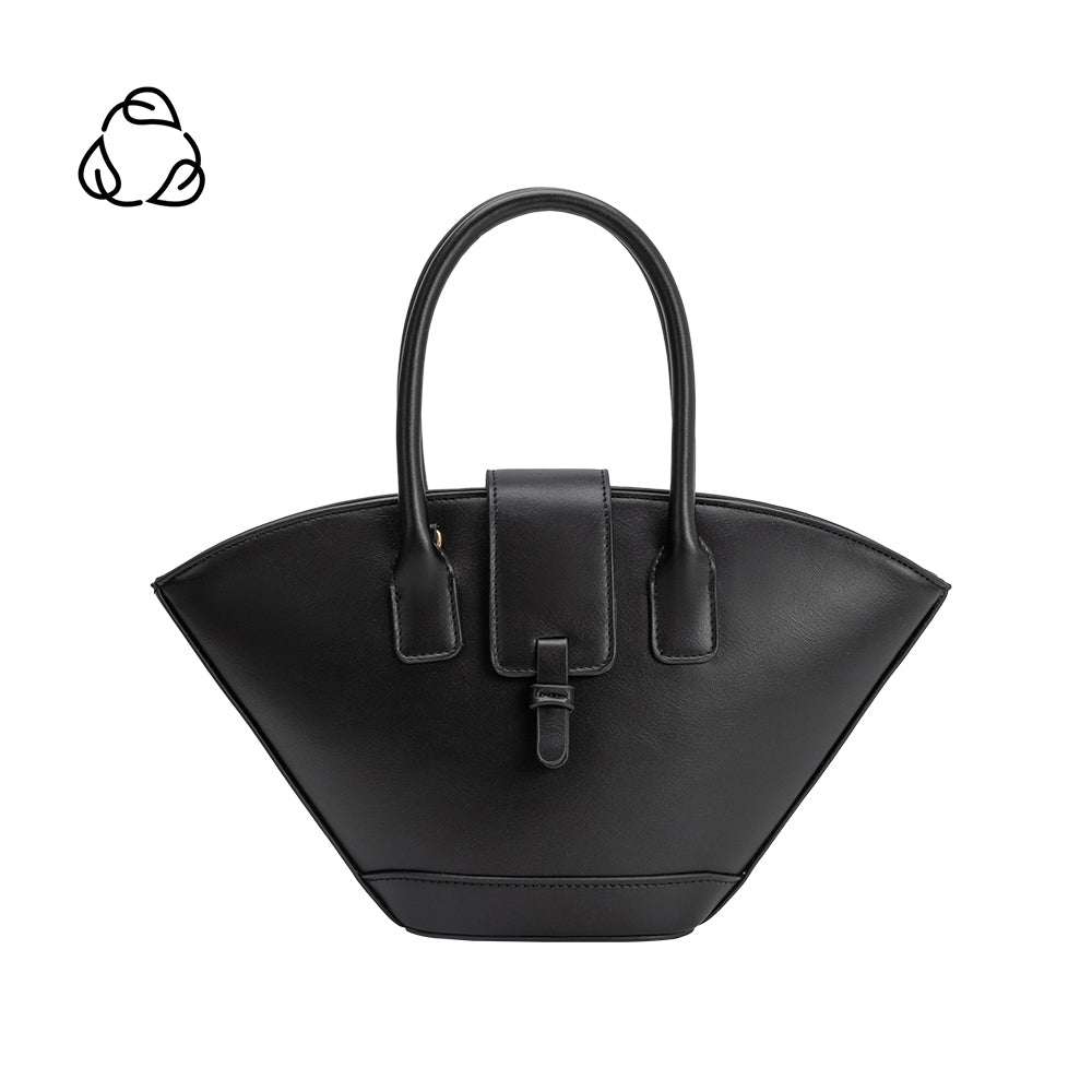 Sac Éventail Double Anse Noir Isaure vue du produit 1