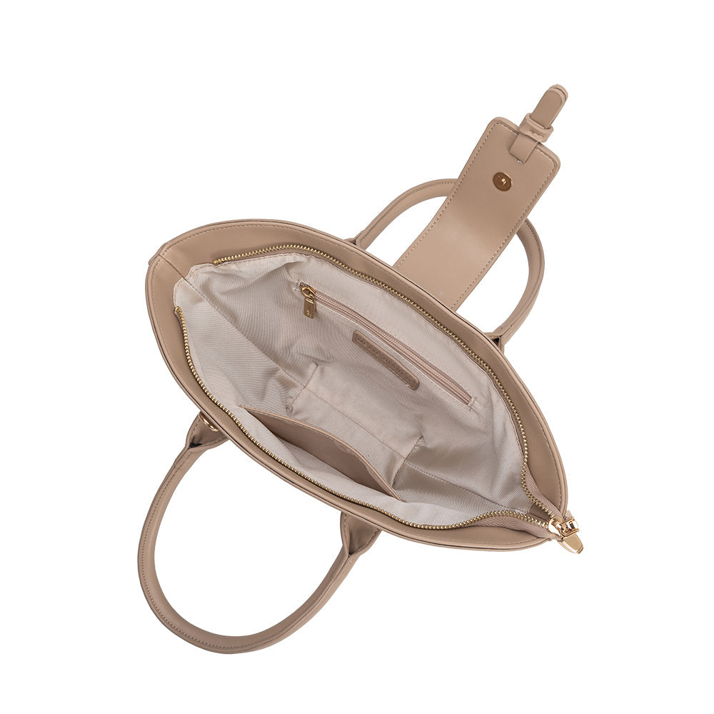 Sac Éventail Double Anse Nude Ombeline vue du produit 4