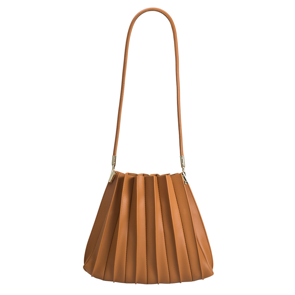 Sac Porté Épaule Plissé Fauve Nadège vue du produit 1