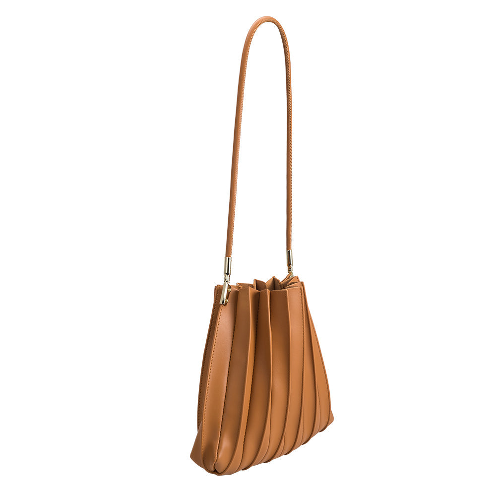 Sac Porté Épaule Plissé Fauve Nadège vue du produit 2