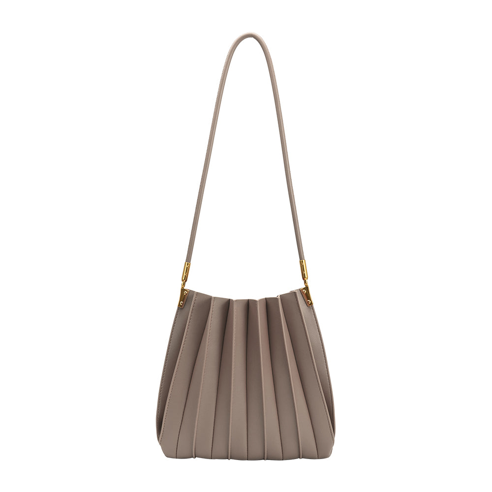 Détail du plissé du sac Noëlle