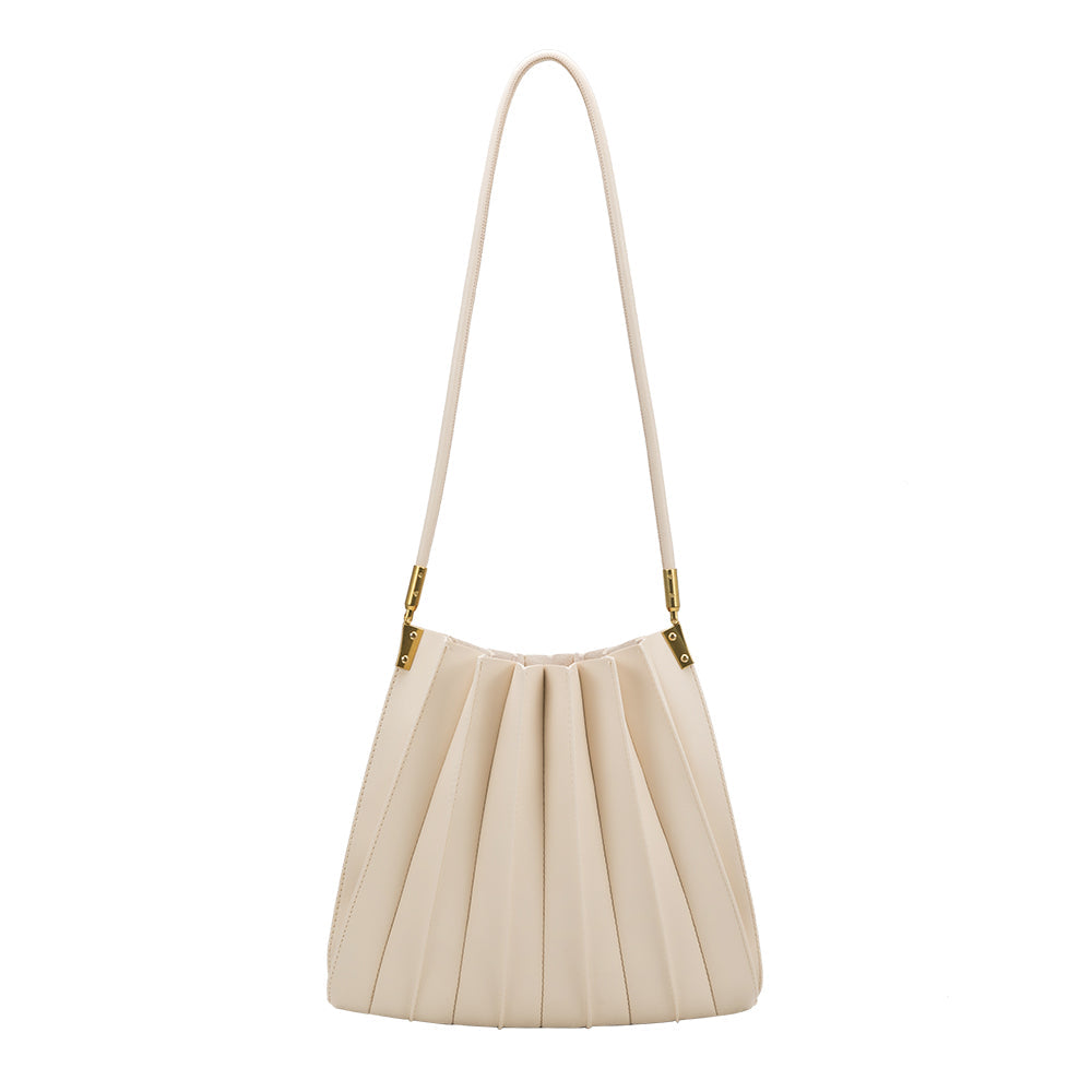 Sac Porté Épaule Plissé Ivoire Astrid vue du produit 1