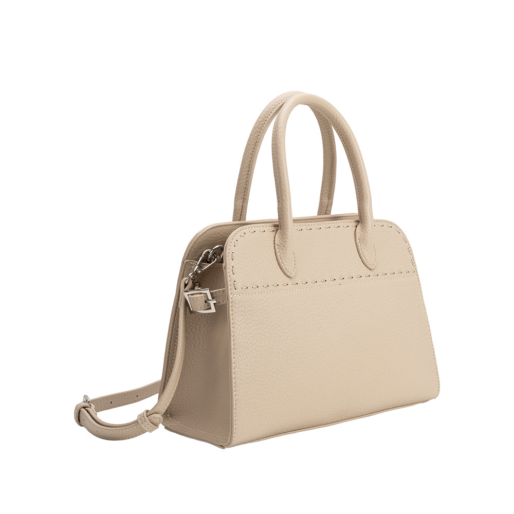 Sac Porté Main Trois Compartiments Écru Simone vue du produit 2