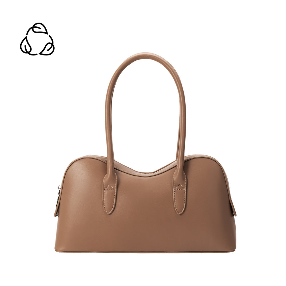 Sac Porté Épaule Ligne Courbe Moka Andrée vue du produit 1