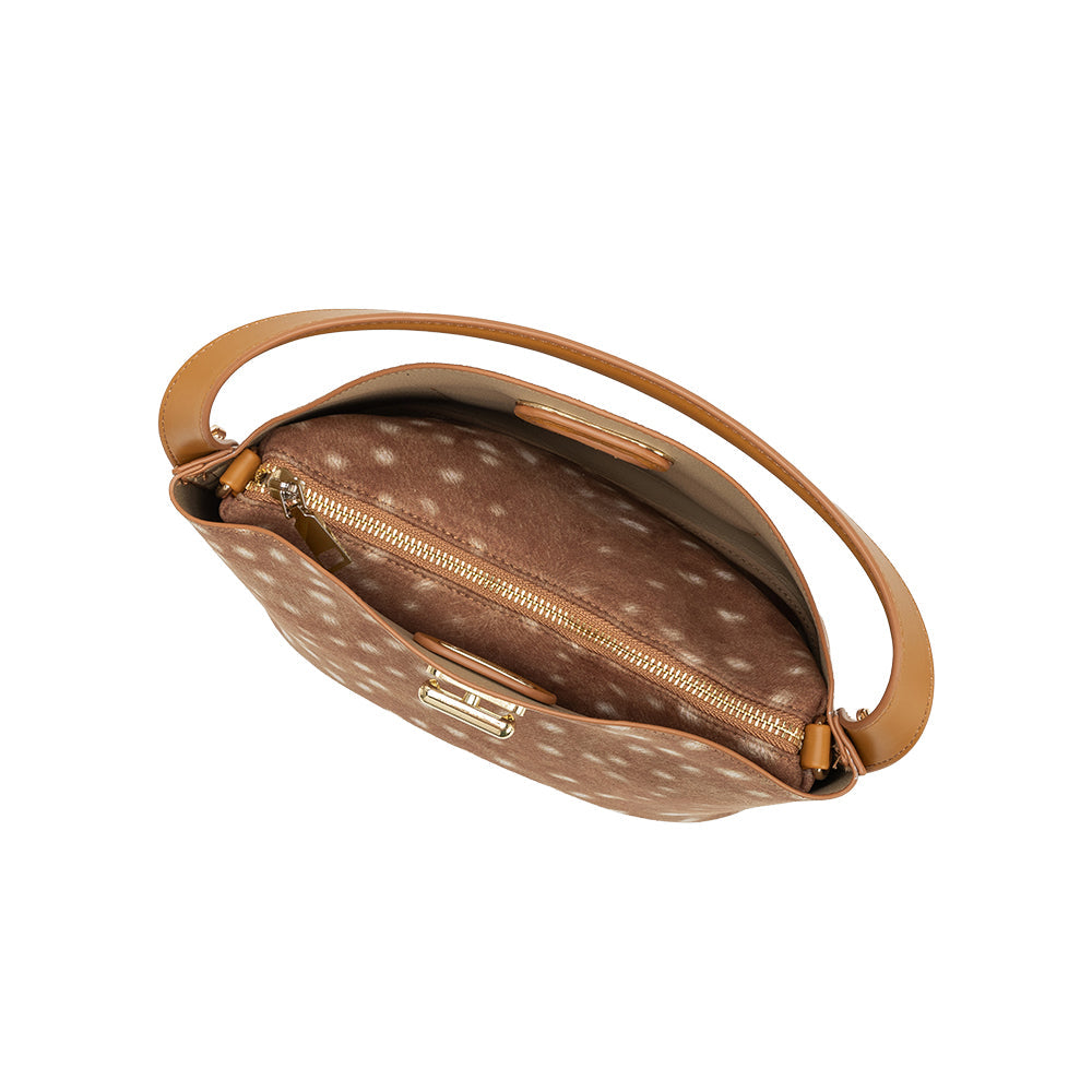 Sac Porté Main Imprimé Faon Alix vue du produit 6